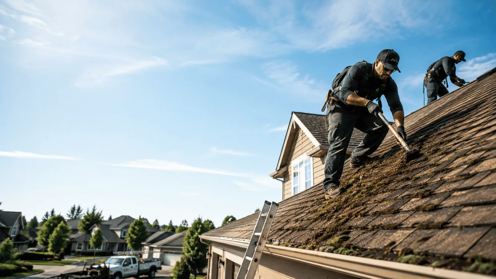Roof Moss Removal in Clay Center, OH near me